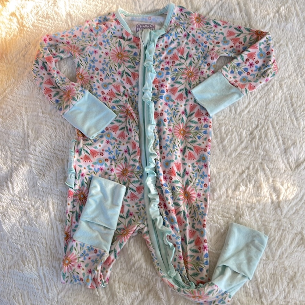 Poppy Kids Co Floral Pajamas